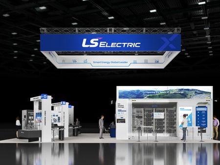 ▲ LS일렉트릭 ‘RE+ 2025’ 전시장 조감도. 사진=LS일렉트릭