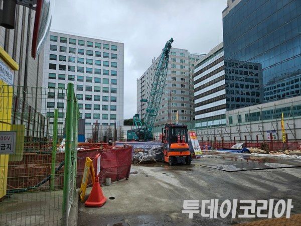 ▲ 서울 시내 한 건설현장의 모습. 사진=투데이코리아
