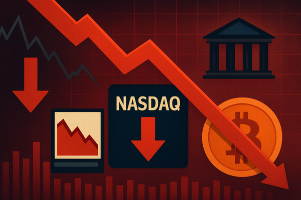 ▲ 미 연방준비제도(Fed)의 금리 인하 기대감이 후퇴하며 뉴욕증시와 가상자산 시장이 하락세를 보이고 있다. 이미지=챗GPT