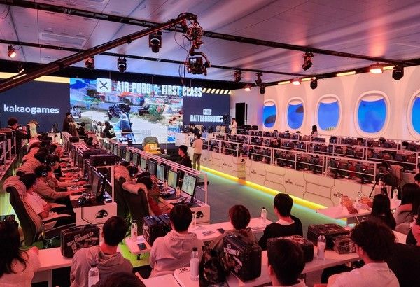 ▲ ‘AIR PUBG : First Class’ 현장 사진. 사진=카카오게임즈