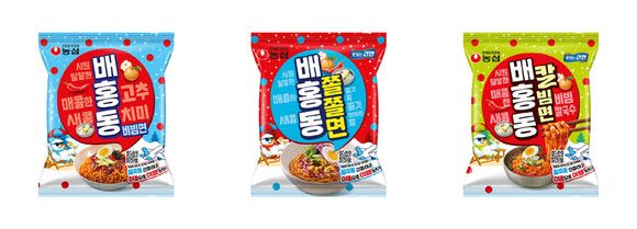 ▲ 농심 ‘배홍동’ 3종 윈터 프로모션 패키지 이미지. 사진=농심