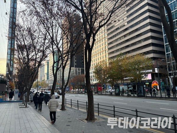 ▲ 서울 시내에서 시민들이 발걸음을 옮기고 있다. 사진=투데이코리아