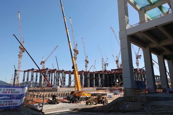 ▲ 경기 용인시 처인구 반도체 클러스터 건설 현장. 사진=뉴시스