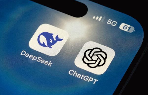 ▲ 딥시크와 챗GPT의 앱 아이콘. 사진=AP/뉴시스
