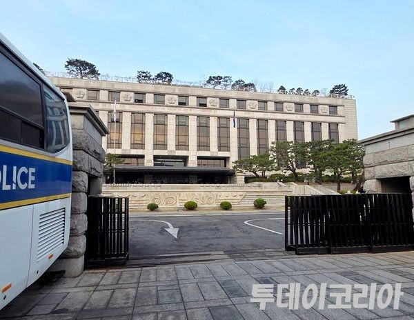 ▲ 4일 서울 종로구 헌법재판소 전경. 사진=투데이코리아