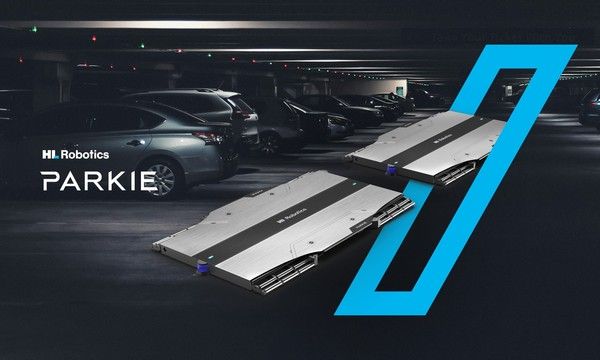 ▲ HL로보틱스 자율주행 주차 로봇 솔루션 파키(Parkie). 사진=HL로보틱스