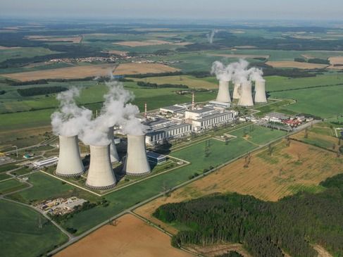 ▲ 체코 두코바니 원전 전경. 사진=한국수력원자력