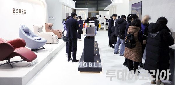 ▲ ‘서울리빙디자인페어’에 마련된 코웨이 부스. 사진=투데이코리아