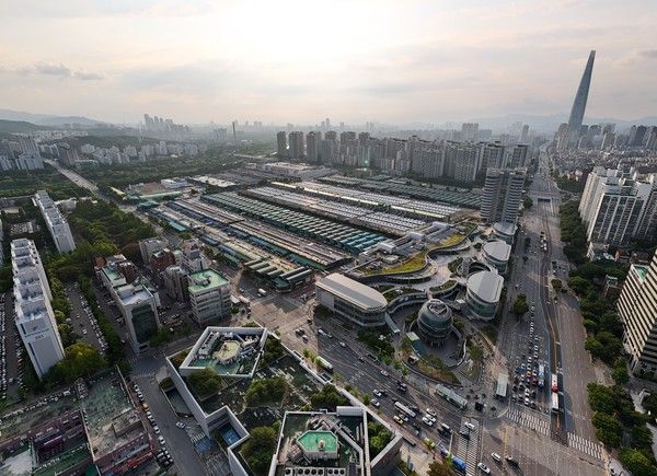 ▲ 가락시장 전경. 사진=서울시농수산식품공사