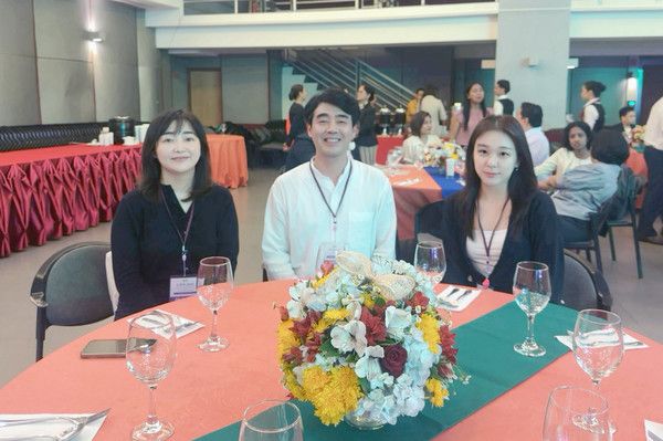 ▲ 세종대 호텔관광경영학과 안영주 교수(왼쪽부터)와 이슬기 교수, 박서현 박사과정생이 ICRTH 2025에 참석했다. 사진=세종대학교