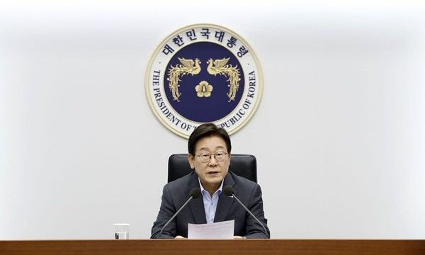 ▲ 이재명 대통령이 10일 서울 용산 대통령실 청사에서 열린 제3차 수석보좌관 회의에서 발언하고 있다. 사진= 뉴시스