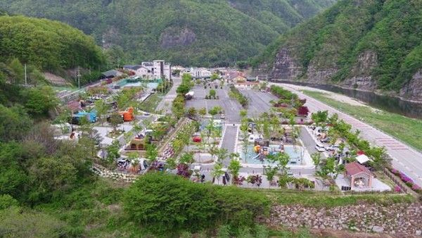 ▲ 봉화군 명호면 청량산캠핑장 전경. 사진=봉화군