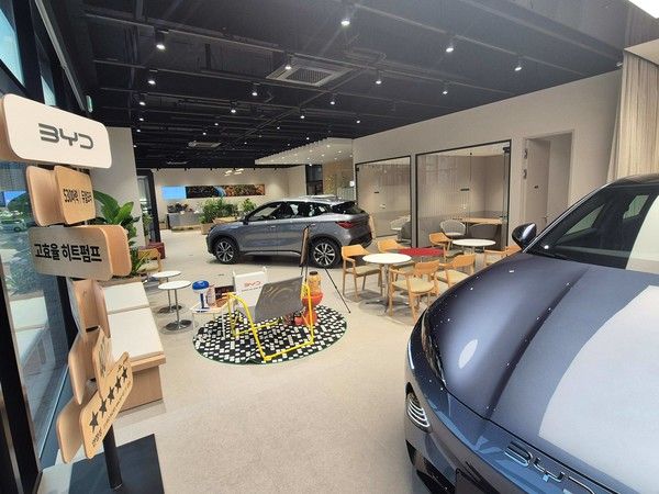 ▲ BYD Auto 인천 서해구 전시장의 모습. 사진=BYD코리아