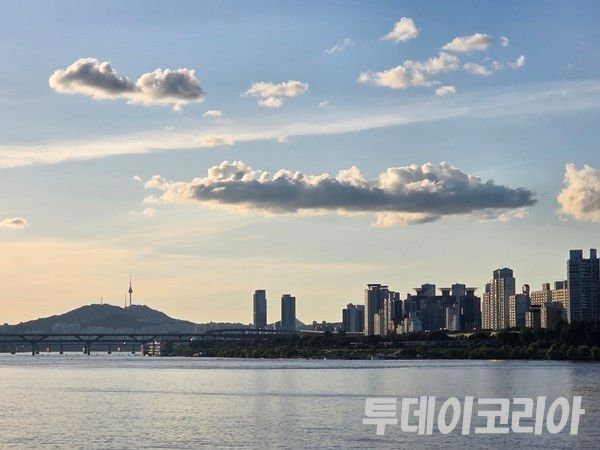 ▲ 서울 시내 하늘 모습. 사진=투데이코리아