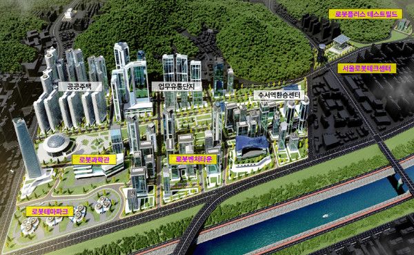 ▲ 수서 로봇 클러스터. 사진=서울시