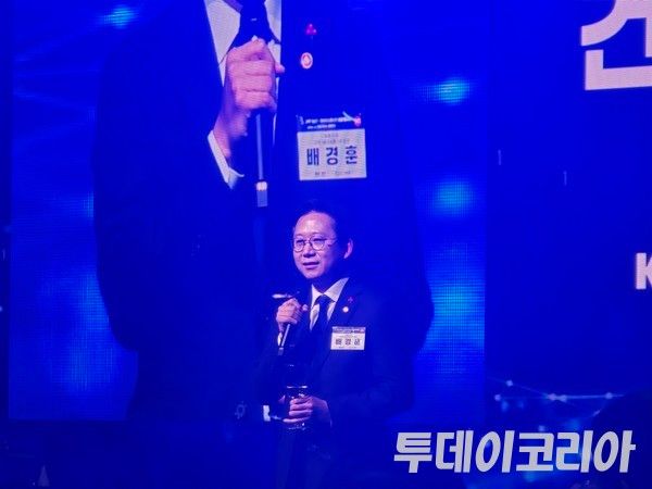 ▲ 배경훈 부총리 겸 과학기술정보통신부 장관이 14일 서울 한국과학기술회관에서 열린 과학기술·정보방송통신인 신년인사회에서 발언하고 있다. 사진=투데이코리아