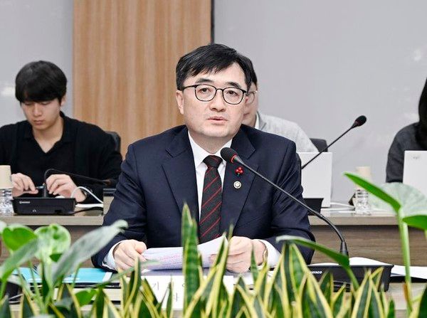 ▲ 임기근 기획예산처 장관 직무대행 차관이 29일 오후 서울 영등포구 한국수출입은행에서 열린 '2026년 제1차 기금자산운용정책위원회'에서 발언하고 있다. 사진=기획예산처