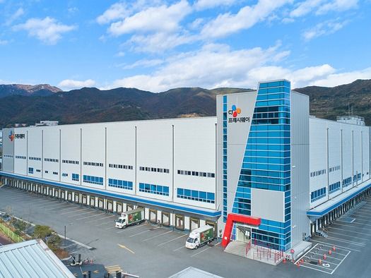 ▲ CJ프레시웨이 양산 물류센터 전경​. 사진=CJ프레시웨이
