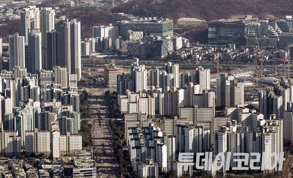 ▲ 공사가 이뤄지고 있는 경기도 남양주시 일대 도심 전경. 사진=투데이코리아