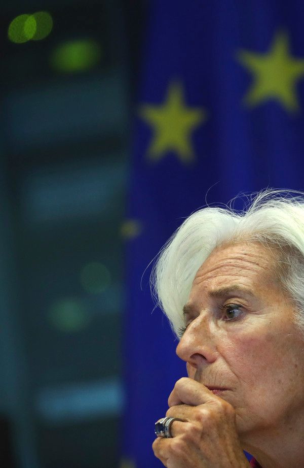 ▲ 크리스틴 라가르드 유럽중앙은행(ECB) 총재. 사진=뉴시스