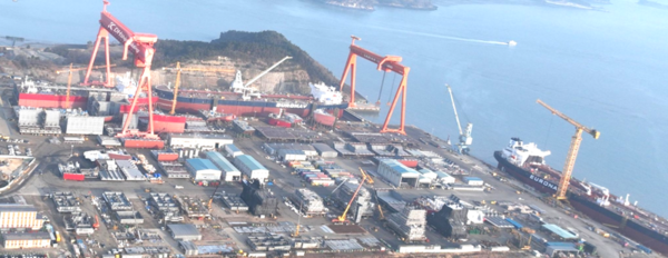 ▲ 대한조선 전경. 사진=대한조선