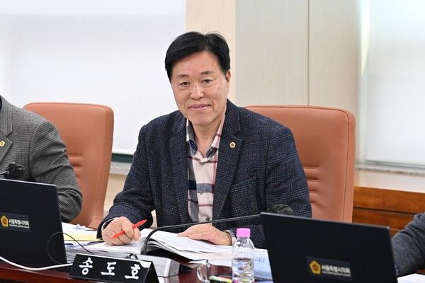 ▲ 송도호 서울시의원. 사진=서울시의회