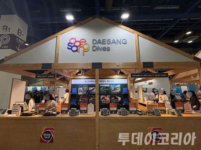 ▲ 2026 서울커피엑스포 B홀에 마련된 대상다이브스 부스. 사진=투데이코리아
