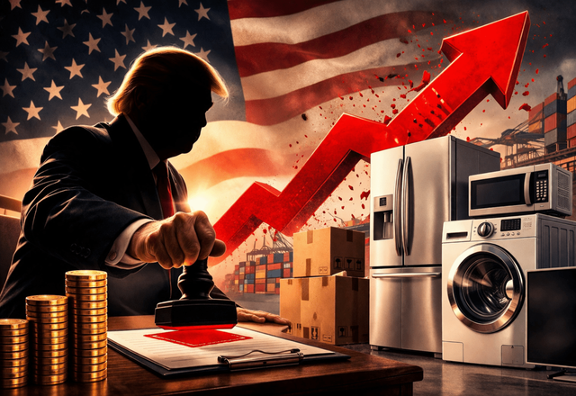 ▲ 2일(현지시간) 도널드 트럼프 미국 행정부가 철강·알루미늄·구리 함량이 높은 파생제품에 대해 관세 부과 방식을 전면 개편하면서, 한국 가전업계를 포함한 글로벌 제조기업에 새로운 부담이 될 가능성이 제기된다. 이미지=챗GPT