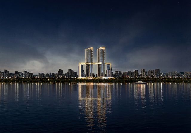 ▲ 신반포 19·25차 통합재건축 포스코이앤씨 투시도. 사진=포스코이앤씨