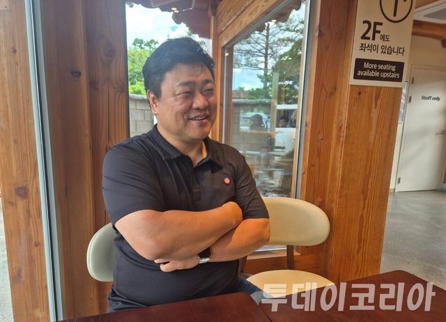 ▲&nbsp;29일 김진년 한국농촌경제연구원 곡물축산관측실장이 투데이코리아와의 인터뷰를 진행하고 있다. 사진=투데이코리아