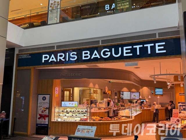 ▲ 말레이시아에 위치한 파리바게뜨 매장. 사진=투데이코리아