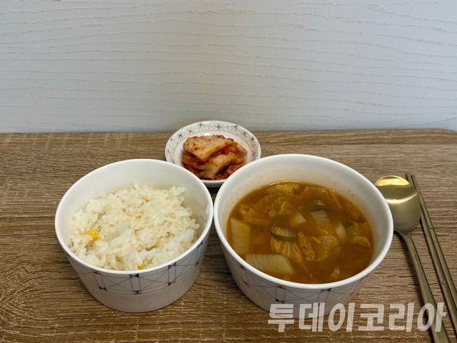▲ 더본코리아가 선보인 TBK QR소스를 활용해 완성한 된장국. 사진=투데이코리아