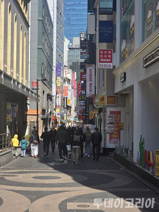 ▲ 서울 명동 거리 모습. 사진=투데이코리아