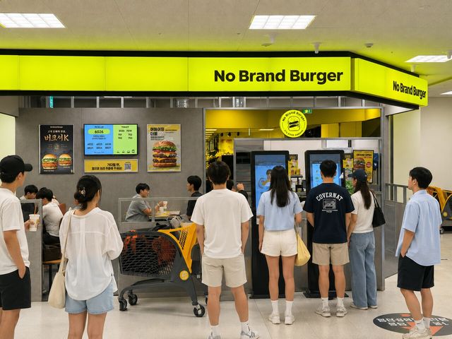 ▲ 노브랜드 버거 이마트 해운대점. 사진=신세계푸드