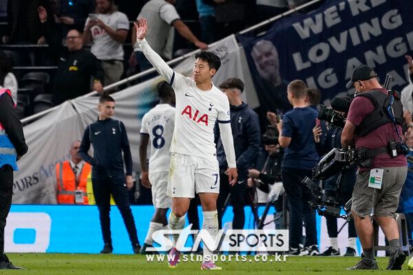 토트넘 홋스퍼 윙포워드 손흥민. 사진┃뉴시스/AP