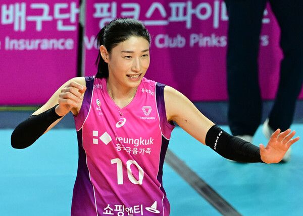 흥국생명 핑크스파이더스 김연경. 사진┃KOVO
