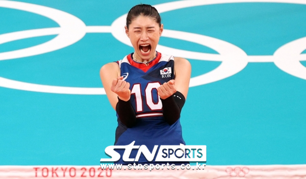 대표팀 시절 김연경. 사진｜뉴시스