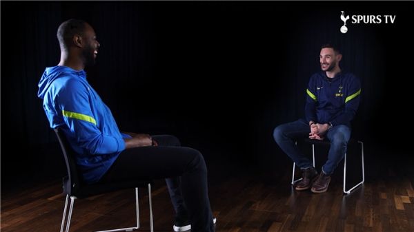 레들리 킹(좌측)과 위고 요리스(우측). 사진｜스퍼스 TV