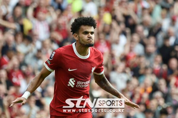 리버풀 FC 윙포워드 루이스 디아스. 사진┃뉴시스/AP