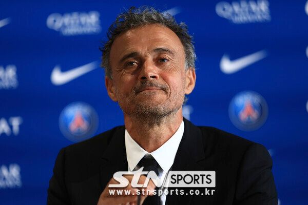 파리 생제르맹 FC 루이스 엔리케 감독. 사진┃뉴시스/AP