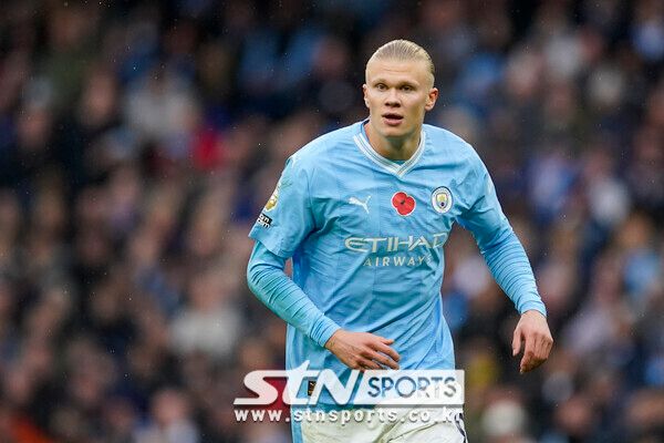 맨체스터 시티 공격수 엘링 홀란. 사진┃뉴시스/AP