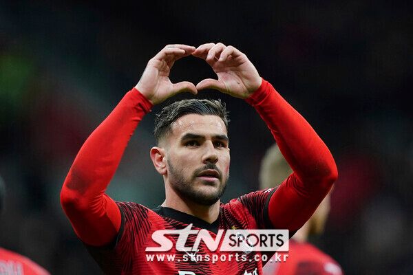 AC 밀란 레프트백 테오 에르난데스. 사진┃뉴시스/AP