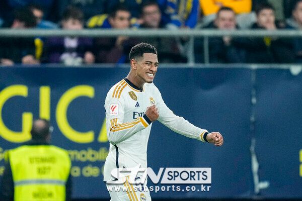 레알 마드리드 미드필더 주드 벨링엄. 사진┃뉴시스/AP