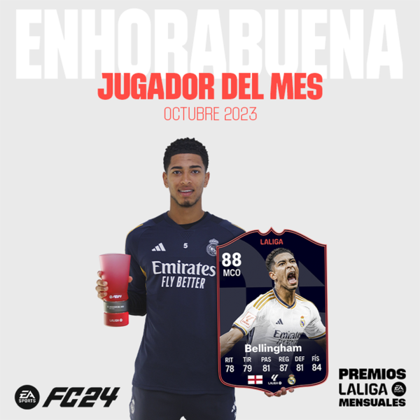 레알 마드리드 미드필더 주드 벨링엄. 사진┃라리가 사무국