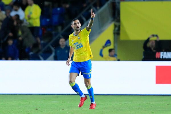 승리를 거둔 UD 라스 팔마스. 사진┃라리가 사무국 제공