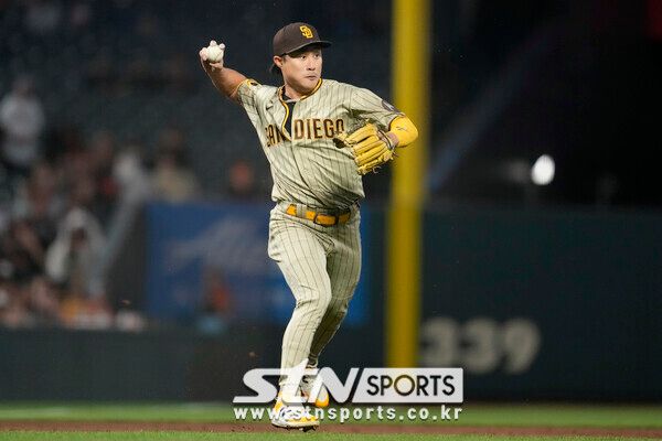 샌디에이고 파드리스 내야수 김하성. 사진┃뉴시스/AP