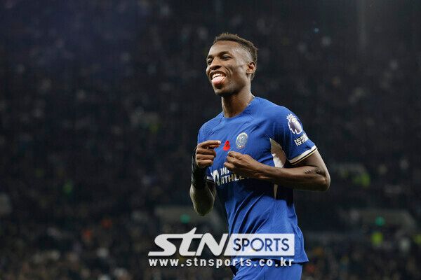 첼시 FC 공격수 니콜라스 잭슨. 사진┃뉴시스/AP