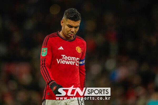 맨체스터 유나이티드 수비형 미드필더 카를루스 카세미루. 사진┃뉴시스/AP