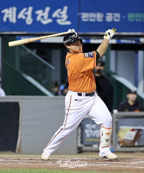 한화 이글스 타자 노시환. 사진┃한화 이글스