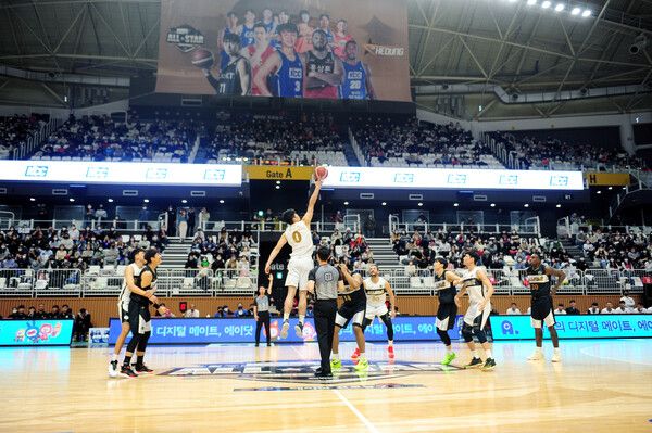 2022~2023시즌 올스타전 경기 모습. 사진┃KBL